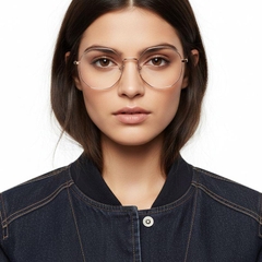 BS0406-0103_Pink_Geometric_Metal_Glasses_model