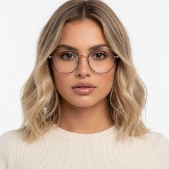 BS0406-0104_Black_Geometric_Metal_Glasses_model