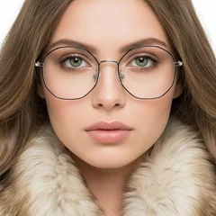 BS0406-0105_Silver_Geometric_Metal_Glasses_model