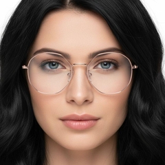 BS0406-0106_Brown_Geometric_Metal_Glasses_model