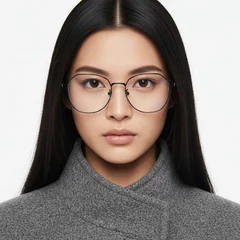 bs0406-0107_black_geometric_metal_glasses_model