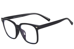 Lunettes rectangulaires noires TR90 #BS0406-0110
