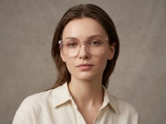 BS0406-0112_Pink_Rectangular_TR90_Glasses-tryon_female