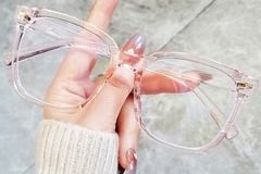 BS0406-0112_Pink_Rectangular_TR90_Glasses_front