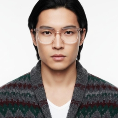 Rectangular Pink TR90 Glasses #BS0406-0112