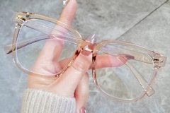 BS0406-0114_Brown_Rectangular_TR90_Glasses_front