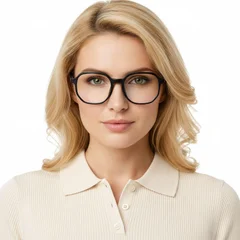 BS0406-0126_Black_Geometric_TR90_Glasses_model