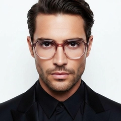 Geometric Purple TR90 Glasses #BS0406-0129