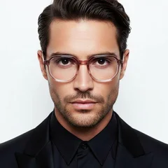 BS0406-0129_Purple_Geometric_TR90_Glasses_model