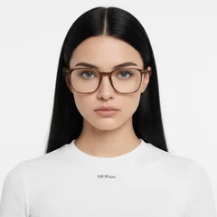 BS0406-0135_Brown_Oval_TR90_Glasses_model