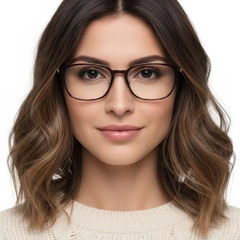 BS0406-0138_Tortoiseshell_Rectangular_TR90_Glasses_model