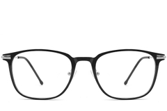 BS0406-0141_Silver_Rectangular_TR90_Glasses_front