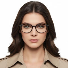 Rectangular Silver TR90 Glasses #BS0406-0141