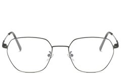 BS0406-0144_Black_Geometric_Metal_Glasses_front