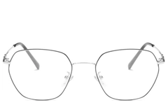 BS0406-0145_Silver_Geometric_Metal_Glasses_front