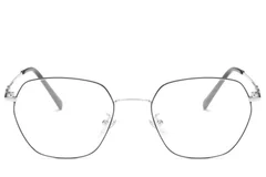 BS0406-0145_Silver_Geometric_Metal_Glasses_front