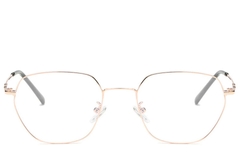 BS0406-0147_Pink_Geometric_Metal_Glasses_front