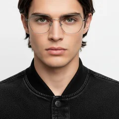 BS0406-0148_Silver_Geometric_Metal_Glasses_model