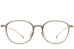 BS0406-0170_Green_Oval_Titanium_Glasses_front