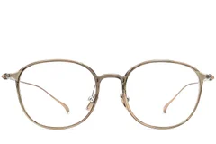 BS0406-0170_Green_Oval_Titanium_Glasses_front