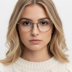 BS0406-0170_Green_Oval_Titanium_Glasses_model