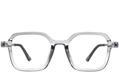 BS0406-0177_Grey_Rectangular_TR90_Glasses_front
