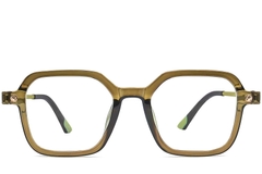 BS0406-0178_Green_Rectangular_TR90_Glasses_front
