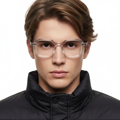 Gafas rectangulares TR90 rosas #BS0406-0179