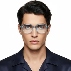 Rectangular Blue TR90 Glasses #BS0406-0180