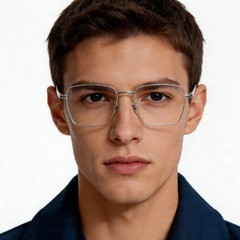bs0406-0189_silver_rectangular_titanium_glasses_model