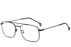 Lunettes aviateur en métal noir #BS0406-0194