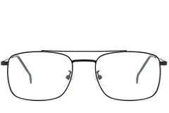 BS0406-0194_Black_Aviator_Metal_Glasses_front