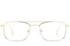 BS0406-0195_Golden_Aviator_Metal_Glasses_front