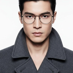 Geometric Black Metal Glasses #BS0406-0196