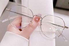 BS0406-0200_Silver_Geometric_Metal_Glasses_front