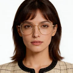 bs0406-0204_golden_rectangular_metal_glasses_model