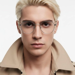 Geometric Silver Metal Glasses #BS0406-0209