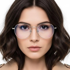 Geometric Silver Metal Glasses #BS0406-0209