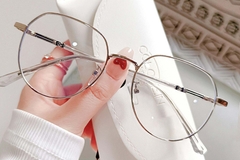 BS0406-0215_Silver_Oval_Metal_Glasses_front