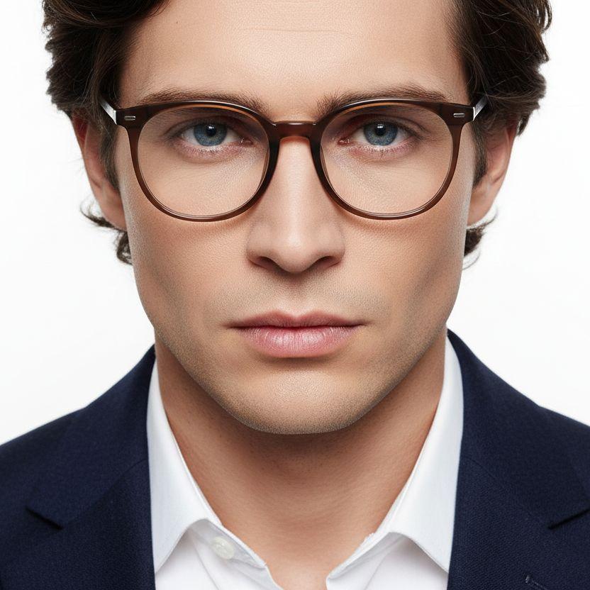 BS0406-0217_Brown_Oval_TR90_Glasses_model