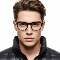 BS0406-0218_Black_Rectangular_TR90_Glasses_model