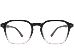 BS0406-0220_Black_Rectangular_TR90_Glasses_front