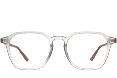 BS0406-0221_Grey_Rectangular_TR90_Glasses_front