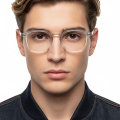 BS0406-0221_Grey_Rectangular_TR90_Glasses_model