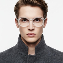 BS0406-0222_Transparent_Rectangular_TR90_Glasses_model