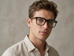 BS0406-0223_Black_Rectangular_TR90_Glasses-tryon_male