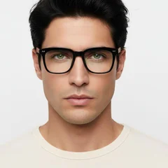 BS0406-0223_Black_Rectangular_TR90_Glasses_model