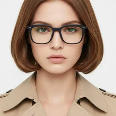 BS0406-0224_Black_Rectangular_TR90_Glasses_model