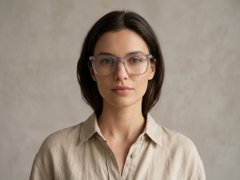 BS0406-0226_Grey_Rectangular_TR90_Glasses-tryon_female