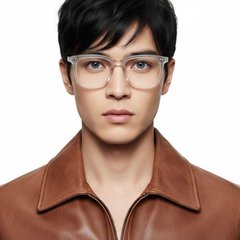 BS0406-0226_Grey_Rectangular_TR90_Glasses_model
